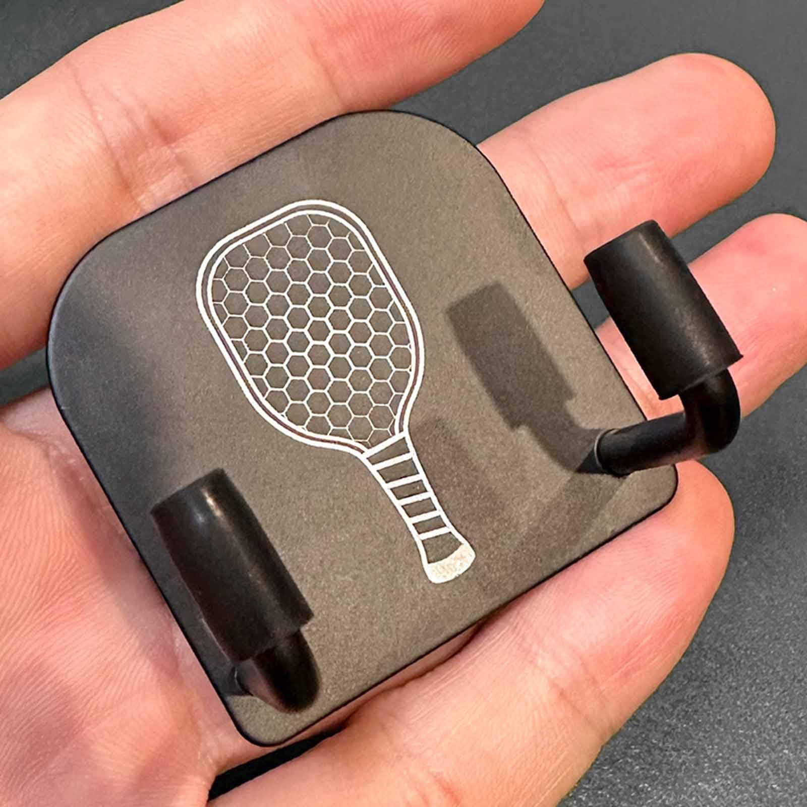 Badminton Video - 2 pezzi Pickleball paddle rack contiene