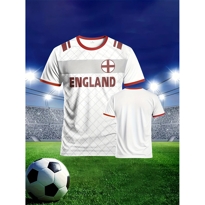 T-shirt da calcio da uomo con  - Badminton England recensione e prezzo