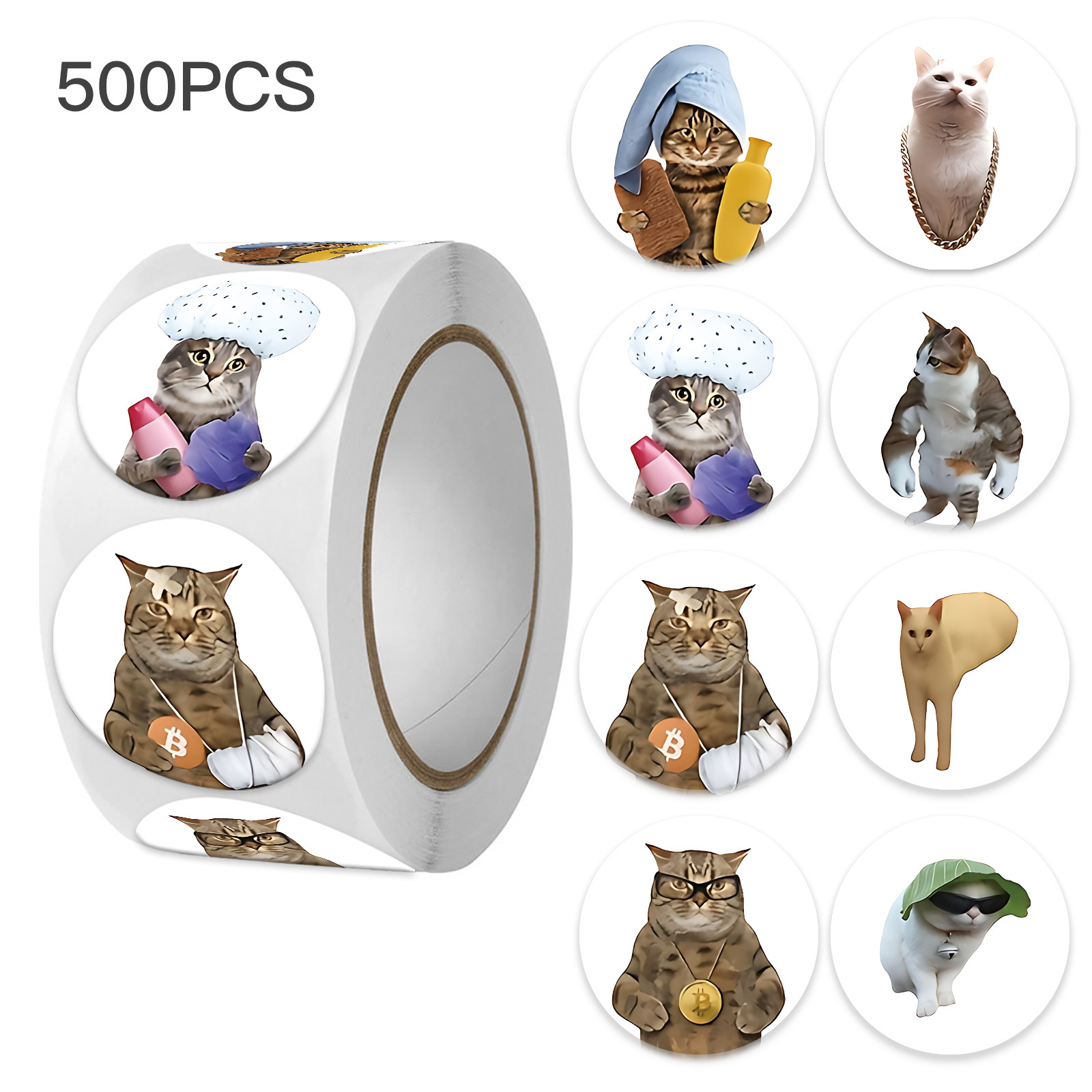 100-500 pz Divertente Gatto Gr - Badminton Meme recensione e prezzo