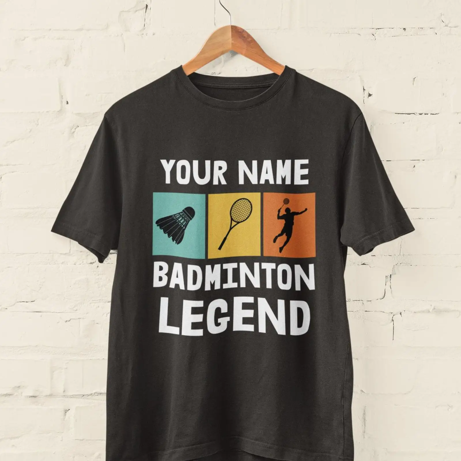 Maglietta personalizzata con n - Badminton Legend recensione e prezzo
