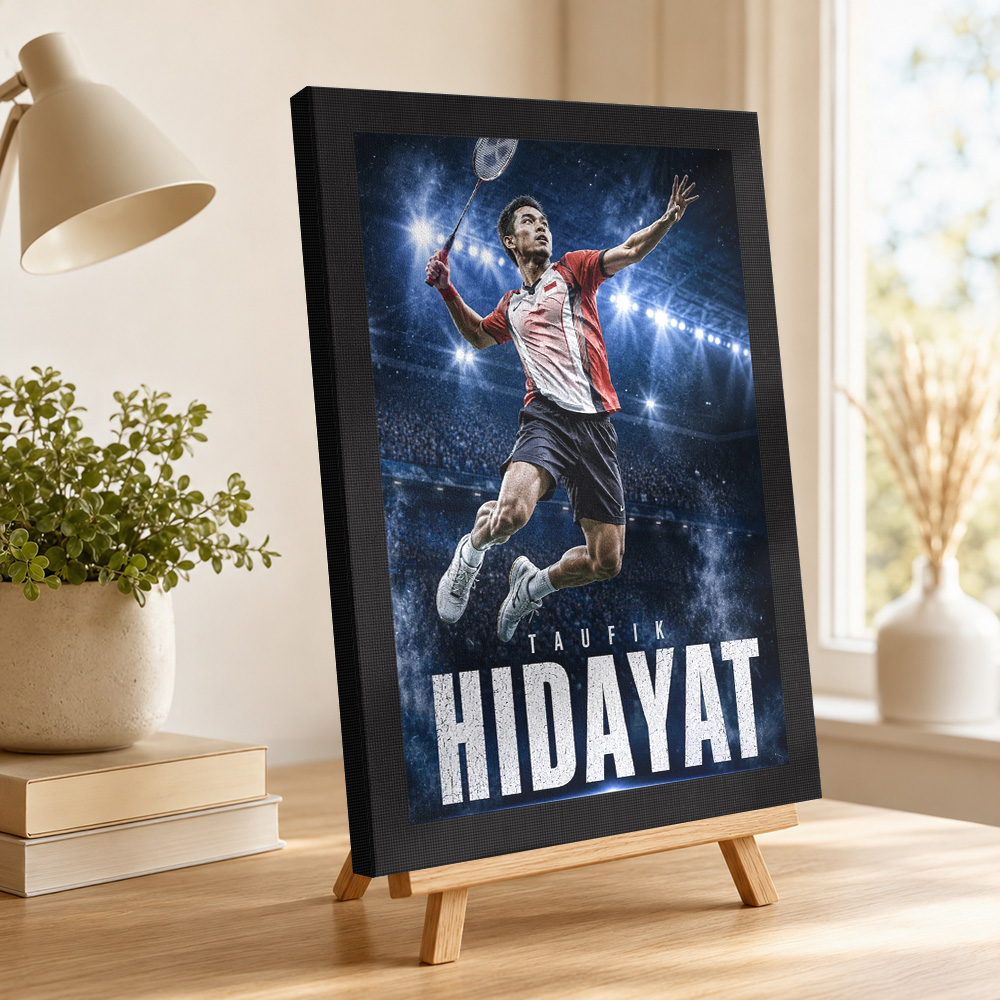 Poster su Tela di Taufik Hiday - Badminton Legend recensione e prezzo