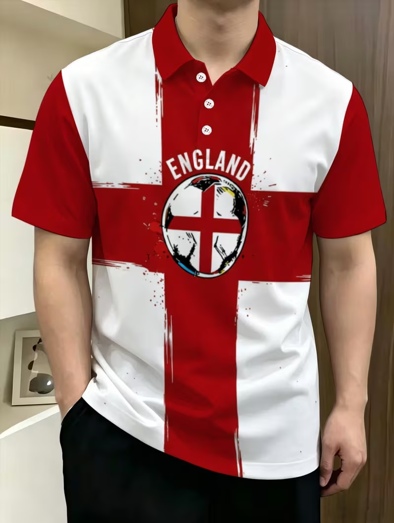 Maglia da Calcio con Motivo Ba - Badminton England recensione e prezzo
