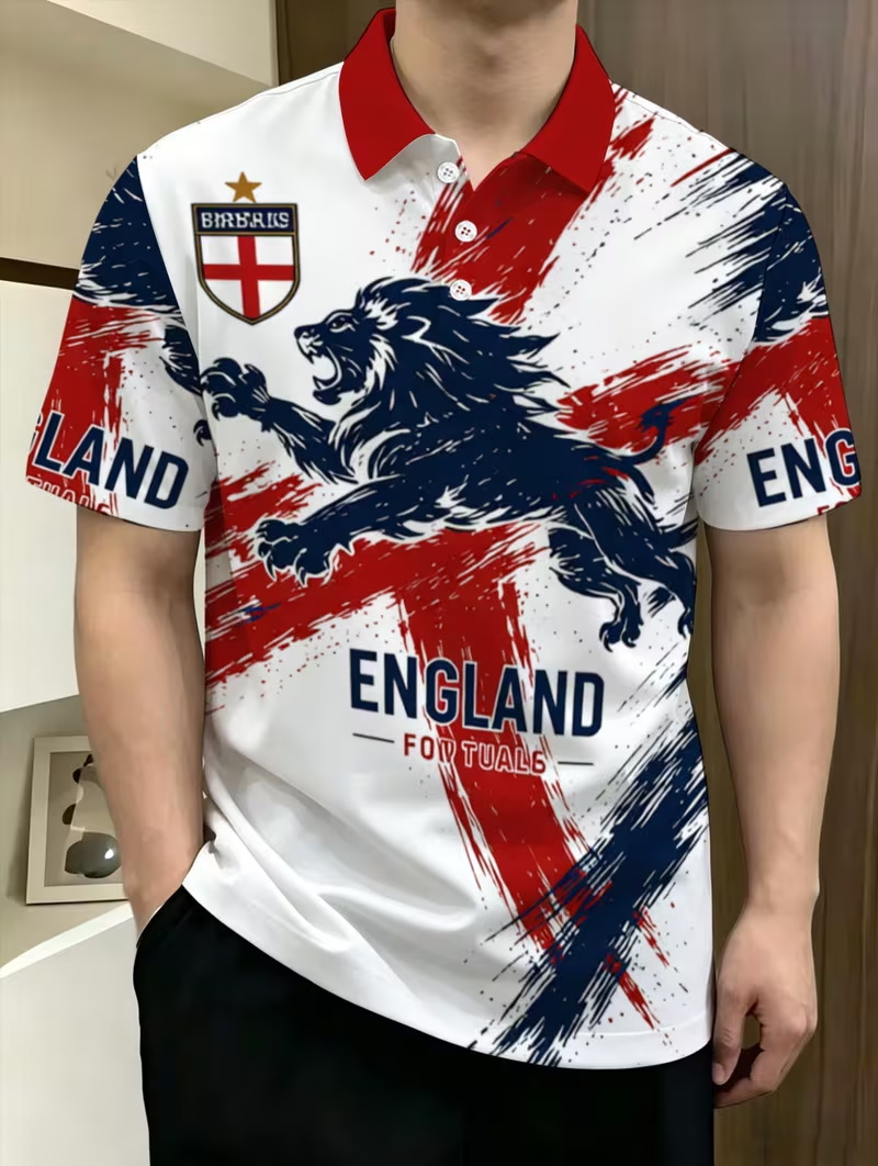 Maglia da Calcio con Motivo Ba - Badminton England recensione e prezzo